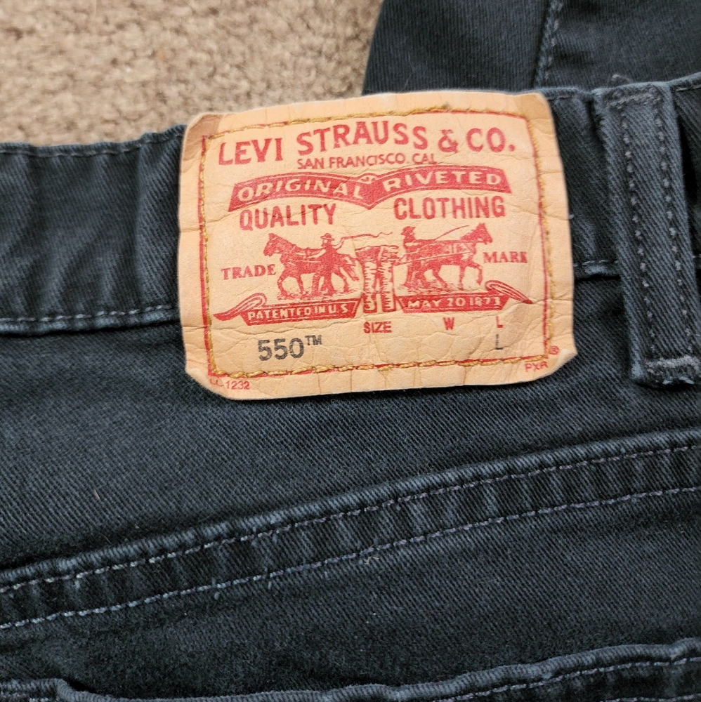 Levi's black classic relaxed jeans - Picture 5 of 6
